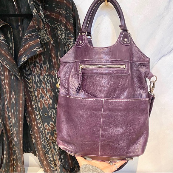 Roots Handbags - 💜Amazing ROOTS Vintage LAUREN BAG w purple Vibe